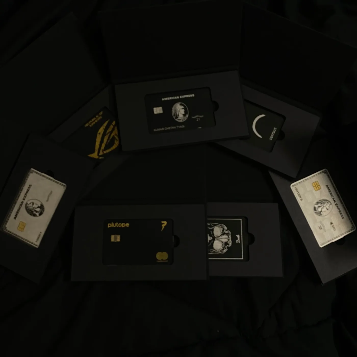 Converted metal card